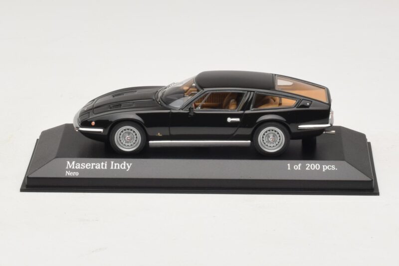 Maserati Indy Black Minichamps 1:43 Maserati Indy Black Minichamps 1:43 437123121 Diecast