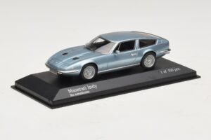 Maserati Indy Blue Metallic Minichamps 1:43 437123122 Diecast - image 2 of 4
