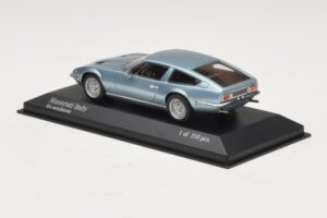 Maserati Indy Blue Metallic Minichamps 1:43 437123122 Diecast - image 3 of 4