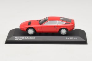 Maserati Khamsin Red Minichamps 1:43 Maserati Khamsin Red Minichamps 1:43 437123224 Diecast