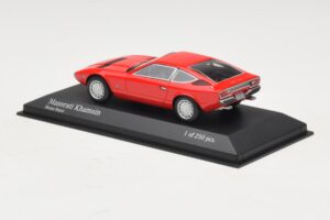 Maserati Khamsin Red Minichamps 1:43 437123224 Diecast - image 3 of 4