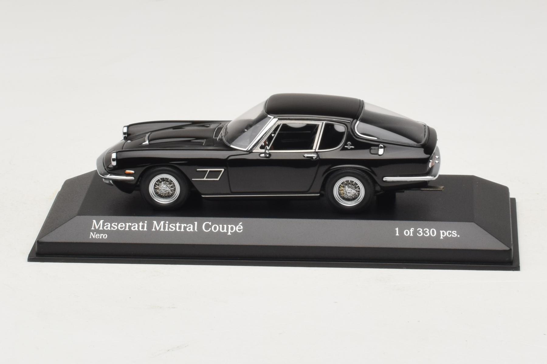 Minichamps Maserati Mistral Coupe 1:43 Diecast Black