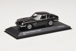 Maserati Mistral Black Minichamps 1:43 437123421 Diecast - image 2 of 4