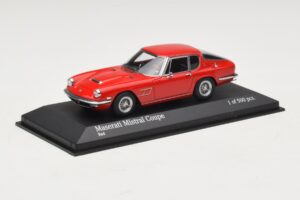 Maserati Mistral Red Minichamps 1:43 437123424 Diecast - image 2 of 4