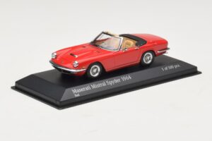 Maserati Mistral Spyder Red Minichamps 1:43 437123430 Diecast - image 2 of 4