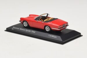 Maserati Mistral Spyder Red Minichamps 1:43 437123430 Diecast - image 3 of 4