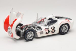 Maserati Tipo 61 #53 B. Krause Los Angeles Times Grand Prix Winner 1960 Minichamps 1:18 100601253 Diecast - image 2 of 8