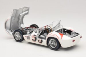 Maserati Tipo 61 #53 B. Krause Los Angeles Times Grand Prix Winner 1960 Minichamps 1:18 100601253 Diecast - image 5 of 8