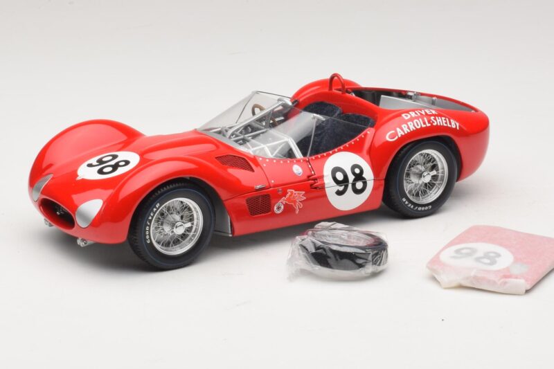 Maserati Tipo 61 #98 C. Shelby Times Mirror Grand Prix for Sportscars 1960 Minichamps 1:18 Maserati Tipo 61 #98 C. Shelby Times Mirror Grand Prix for Sportscars 1960 Minichamps 1:18 100601298 Diecast