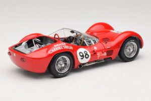 Maserati Tipo 61 #98 C. Shelby Times Mirror Grand Prix for Sportscars 1960 Minichamps 1:18 100601298 Diecast - image 3 of 8