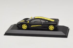 McLaren F1 Black With Yellow Stripes Minichamps 1:43 MCLAREN004 Diecast - image 3 of 4