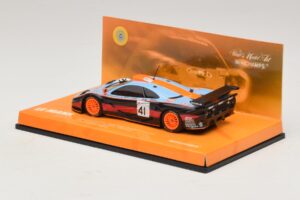 McLaren F1 GTR Gulf Team Davidoff #41 P-H. Raphanel / J-M. Gounon FIA GT Championship 1997 Minichamps 1:43 533174341 Diecast - image 3 of 4