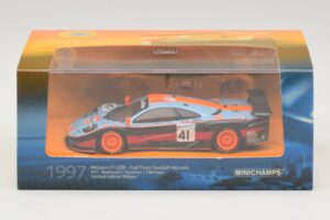 McLaren F1 GTR Gulf Team Davidoff #41 P-H. Raphanel / J-M. Gounon FIA GT Championship 1997 Minichamps 1:43 533174341 Diecast - image 4 of 4
