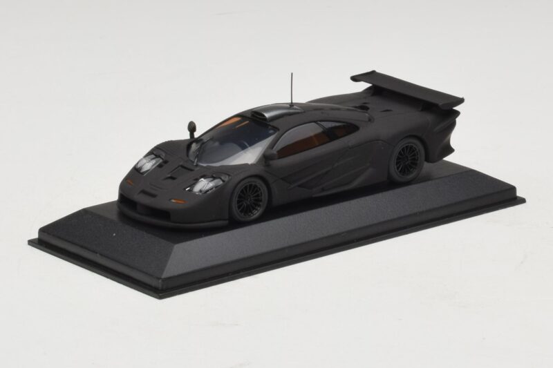 McLaren F1 GTR Longtail Black Matt 1997 Minichamps 1:43 MCLAREN010 Diecast
