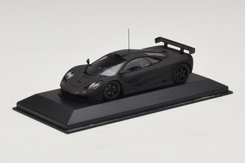 McLaren F1 GTR Prototype Black Matte With Black Wheels Minichamps 1:43 McLaren F1 GTR Prototype Black Matte With Black Wheels Minichamps 1:43 MCLAREN009 Diecast