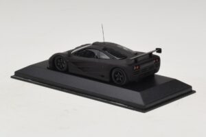 McLaren F1 GTR Prototype Black Matte With Black Wheels Minichamps 1:43 MCLAREN009 Diecast - image 2 of 4