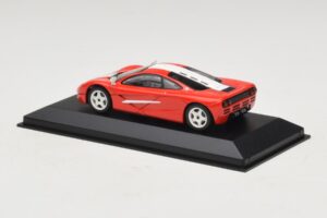 McLaren F1 Red With White Stripes Minichamps 1:43 MCLAREN005 Diecast - image 2 of 4