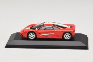 McLaren F1 Red With White Stripes Minichamps 1:43 MCLAREN005 Diecast - image 3 of 4