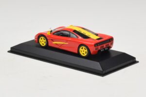 McLaren F1 Red With Yellow Stripes Minichamps 1:43 MCLAREN006 Diecast - image 2 of 4