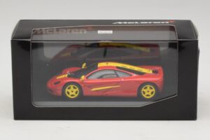 McLaren F1 Red With Yellow Stripes Minichamps 1:43 MCLAREN006 Diecast - image 4 of 4