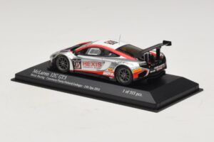McLaren MP4-12C GT3 #107 Hexis Racing Cazenave / O. Panis 24 Hours of Spa 2013 Minichamps 1:43 437131397 Diecast - image 3 of 4