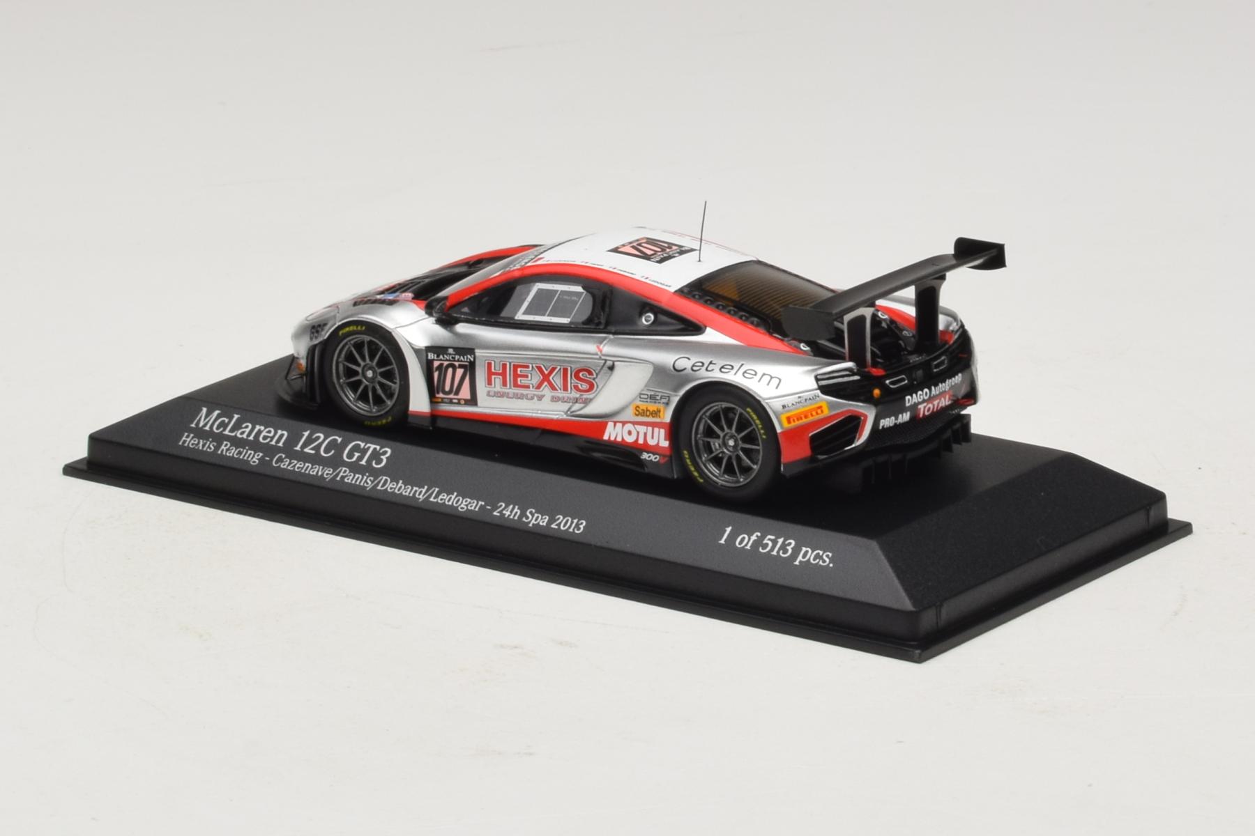 Minichamps McLaren MP4-12C GT3 #107 1:43 Spa 24H 2013