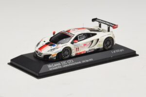 McLaren MP4-12C GT3 #11 Art Grand Prix Leclerc / Parisy 24 Hours of Spa 2013 Minichamps 1:43 437131311 Diecast - image 2 of 4