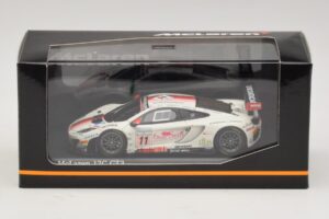 McLaren MP4-12C GT3 #11 Art Grand Prix Leclerc / Parisy 24 Hours of Spa 2013 Minichamps 1:43 437131311 Diecast - image 4 of 4