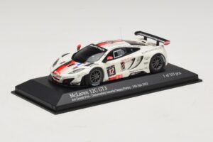 McLaren MP4-12C GT3 #12 Art Grand Prix Demoustier / Amado 24 Hours of Spa 2012 Minichamps 1:43 437121312 Diecast - image 2 of 4