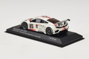 McLaren MP4-12C GT3 #12 Art Grand Prix Demoustier / Amado 24 Hours of Spa 2012 Minichamps 1:43 437121312 Diecast - image 3 of 4
