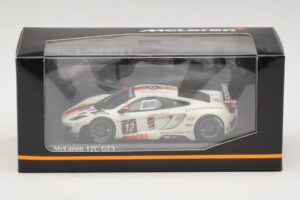 McLaren MP4-12C GT3 #12 Art Grand Prix Demoustier / Amado 24 Hours of Spa 2012 Minichamps 1:43 437121312 Diecast - image 4 of 4