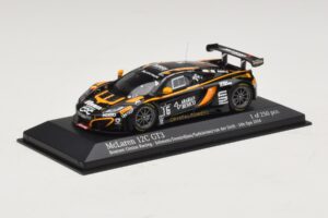 McLaren MP4-12C GT3 #16 Boutsen Racing Schmetz / Demirdjian 24 Hours of Spa 2014 Minichamps 1:43 437141316 Diecast - image 2 of 4