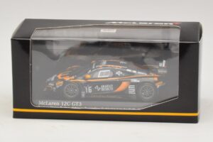 McLaren MP4-12C GT3 #16 Boutsen Racing Schmetz / Demirdjian 24 Hours of Spa 2014 Minichamps 1:43 437141316 Diecast - image 4 of 4