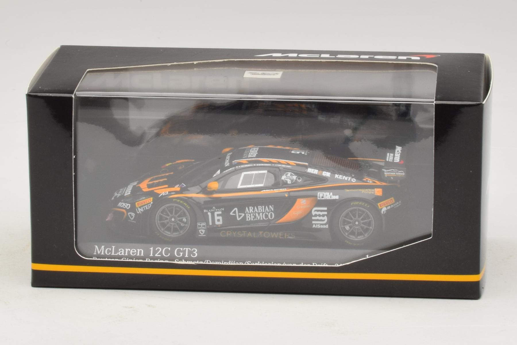 Minichamps McLaren MP4-12C GT3 1:43 Spa 2014 Boutsen