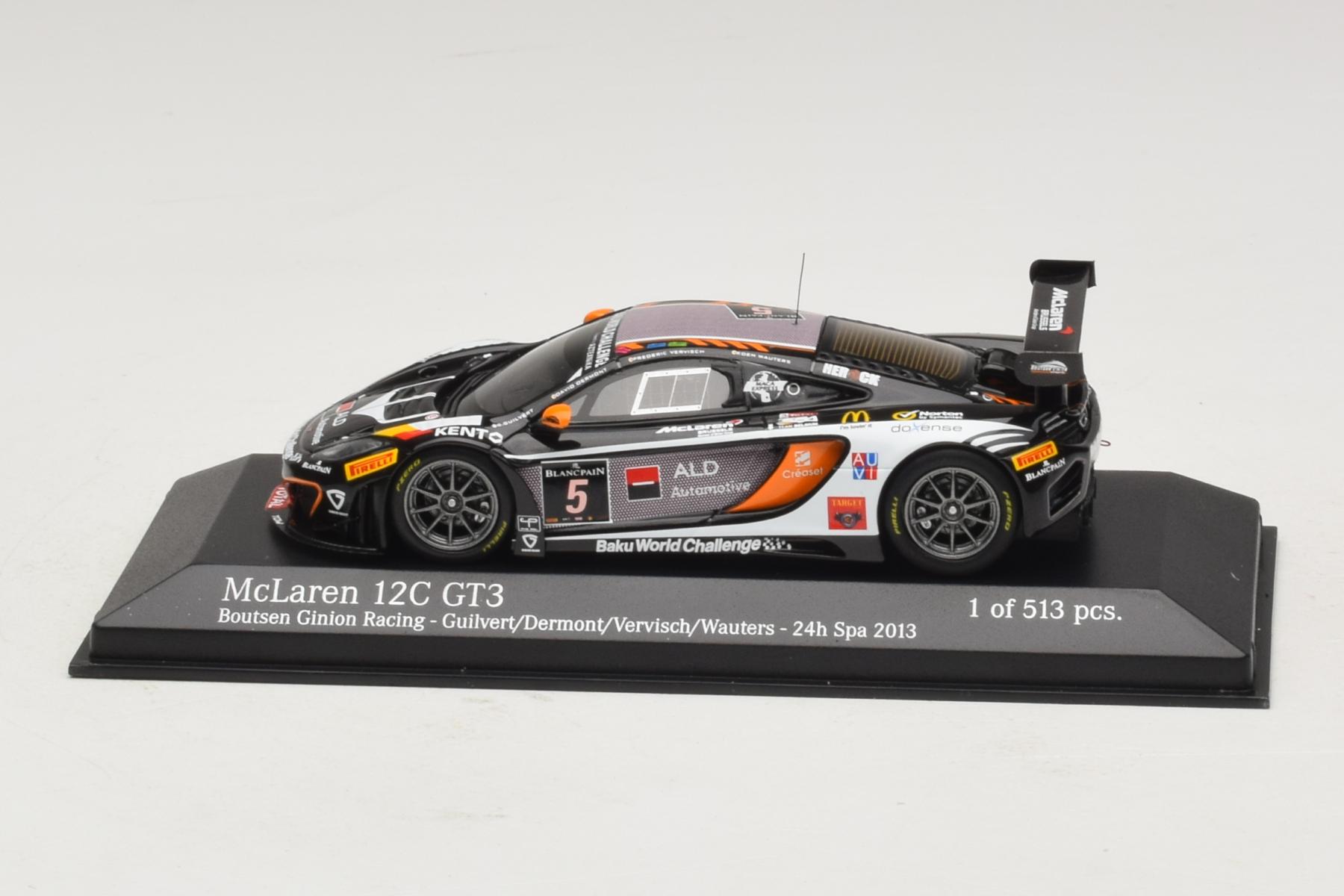 Minichamps McLaren MP4-12C GT3 #5 1:43 Spa 2013