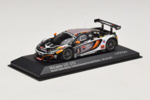 McLaren MP4-12C GT3 #5 Boutsen Racing Guilvert / Dermont 24 Hours of Spa 2013 Minichamps 1:43 437131305 Diecast - image 2 of 4