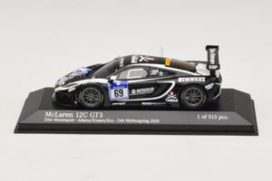 McLaren MP4-12C GT3 #69 Dorr Motorsport Adams / Klasen 24 Hours of Nurburgring 2014 Minichamps 1:43 437131399 Diecast