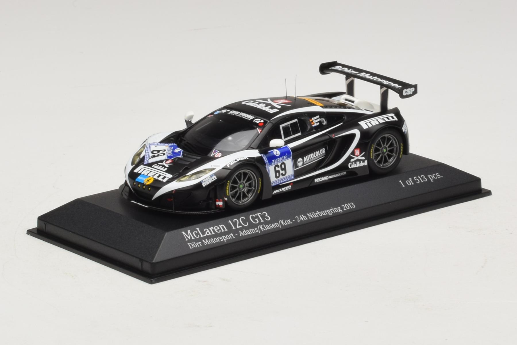 Minichamps McLaren MP4-12C GT3 1:43 Nürburgring 2014