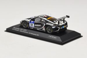 McLaren MP4-12C GT3 #69 Dorr Motorsport Adams / Klasen 24 Hours of Nurburgring 2014 Minichamps 1:43 437131399 Diecast - image 3 of 4