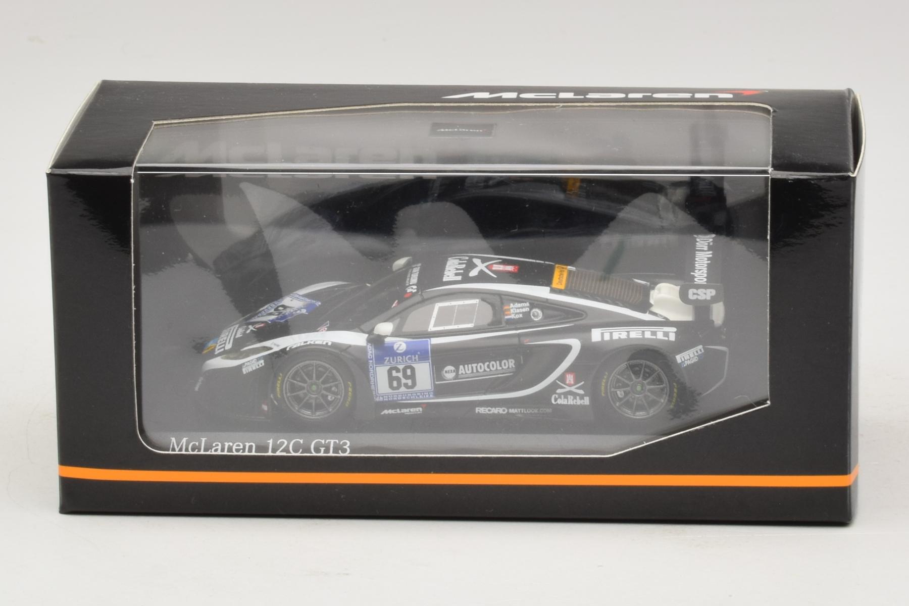 Minichamps McLaren MP4-12C GT3 1:43 Nürburgring 2014