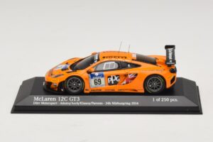 McLaren MP4-12C GT3 #69 Dorr Motorsport Adams / S. Asch 24 Hours of Nurburgring 2014 Minichamps 1:43 437141369 Diecast