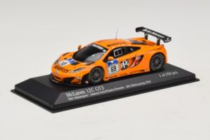 McLaren MP4-12C GT3 #69 Dorr Motorsport Adams / S. Asch 24 Hours of Nurburgring 2014 Minichamps 1:43 437141369 Diecast - image 2 of 4