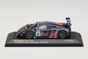 McLaren MP4-12C GT3 #88 Von Ryan Racing Barff / Goodwin 24 Hours of Spa 2013 Minichamps 1:43 437131388 Diecast