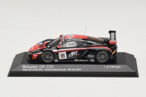 McLaren MP4-12C GT3 Art Grand Prix #99 K. Estre / M. Korjus 24 Hours of Spa 2014 Minichamps 1:43 437141399 Diecast