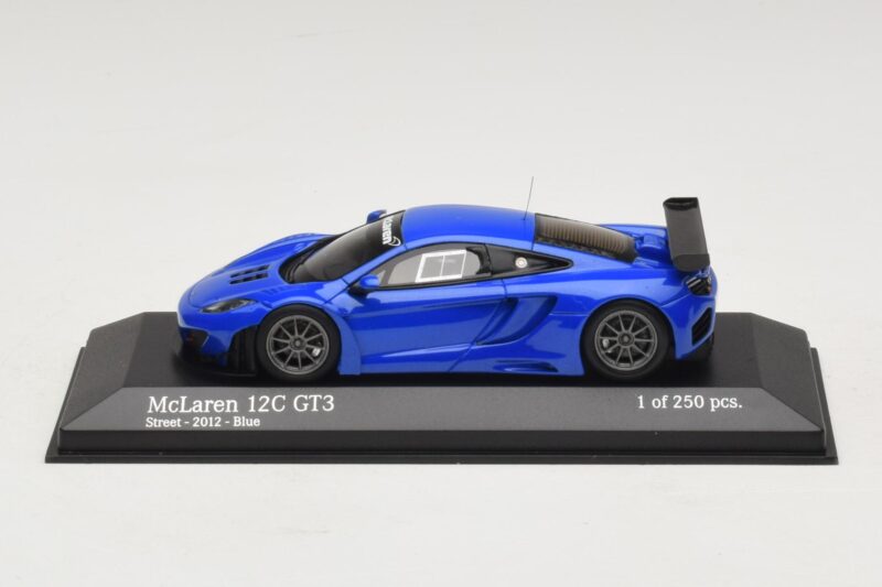 McLaren MP4-12C GT3 Street Blue Minichamps 1:43 McLaren MP4-12C GT3 Street Blue Minichamps 1:43 437121397 Diecast