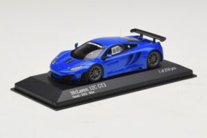 McLaren MP4-12C GT3 Street Blue Minichamps 1:43 437121397 Diecast - image 2 of 4