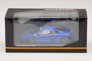 McLaren MP4-12C GT3 Street Blue Minichamps 1:43 437121397 Diecast - image 4 of 4