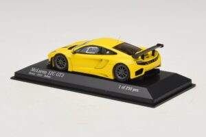 McLaren MP4-12C GT3 Street Yellow Minichamps 1:43 437121396 Diecast - image 3 of 4