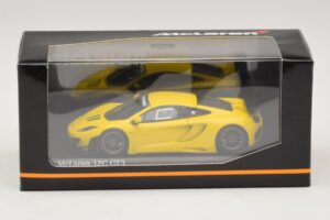 McLaren MP4-12C GT3 Street Yellow Minichamps 1:43 437121396 Diecast - image 4 of 4