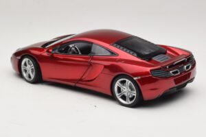 McLaren MP4-12C Red Metallic Minichamps 1:18 110133022 Diecast - image 7 of 8